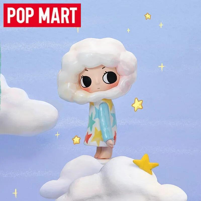 Model Kit Anime Girl - POPMART Nyotas Flauschige الحياة سلسلة صندوق