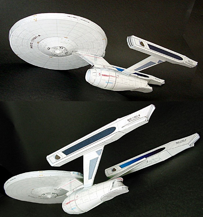 ستار تريك U.S.S. NCC-1701-A ال - مراجعة Model Kit Fantasy وسعره