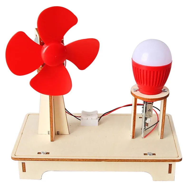 DIY نموذج توربينات الرياح الخش - مراجعة Model Kit Fantasy وسعره