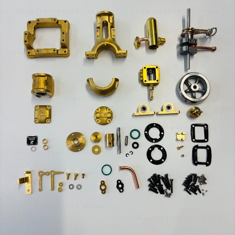 نموذج محرك ستيرلينغ معدني عتيق - مراجعة Model Kit Engine وسعره
